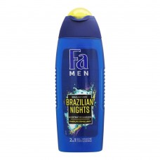 Fa Men Brazilian Nights 2-In-1 Hair & Body Shower Gel, 250ml