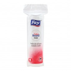 Fay Cotton Rounds Pad, 80-Pack