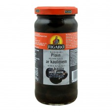 Figaro Plain Black Olives, 240g