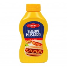 Fresh Street Yellow Mustard, 237ml, Pet Bottle