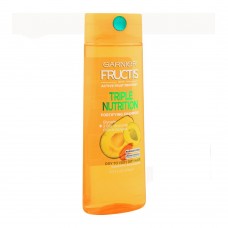 Garnier Fructis Triple Nutrition Fortifying Shampoo, Glycerin + 3 Oils, Paraben Free, 370ml