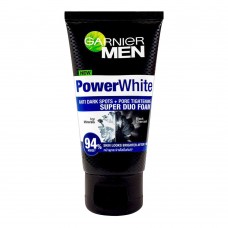 Garnier Men Power White Dark Spots + Pore Tightening Super Duo Foam, 50ml