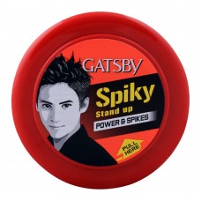 Gatsby Spiky Stand Up Power & Spikes Styling Hair Wax, 75gm