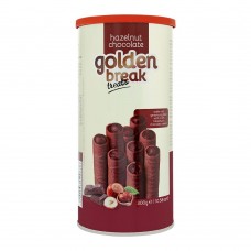 Golden Break Hazelnut Chocolate Cream Wafer Rolls, 300g