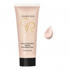 Golden Rose Moisturising Cream Foundation, 01, Vitamin A + E, Paraben Free