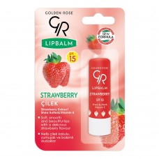 Golden Rose Strawberry SPF 15 Lip Balm