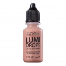 Gosh Lumi Drops Illuminating Highlighter, 004 Peach 15ml