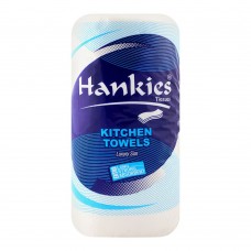 Hankies Kitchen Towel Roll, Single
