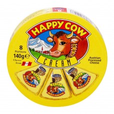 Happy Cow Cream Cheese, 8 Portion 140g