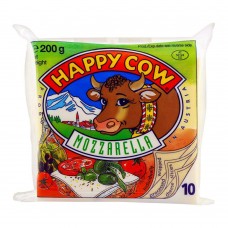Happy Cow Mozzarella Slice, 10-Pack, 200g