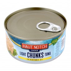 Haut Notch Light Chunks Tuna In Vegetable Oil, 170g