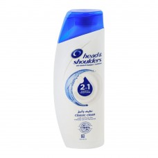 Head & Shoulders 2-In-1 Classic Clean Anti-Dandruff Shampoo + Conditioner, 190ml