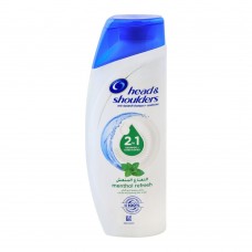 Head & Shoulders 2-In-1 Menthol Refresh Anti-Dandruff Shampoo + Conditioner, 190ml