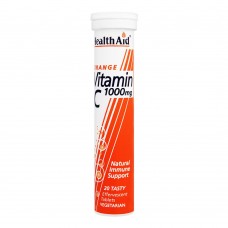 Health Aid Orange Vitamin C 1000mg, 20 Tablets