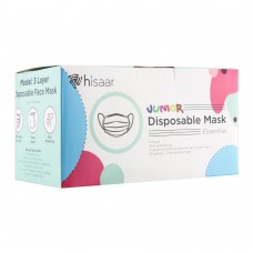 Hisaar Junior Disposable Face Mask 3-Ply, 50-Pack