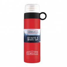 Homeatic Steel Sports Water Bottle, Red, 500ml, KD-1001