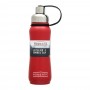 Homeatic Steel Sports Water Bottle, Red, 500ml, KD-850