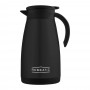 Homeatic Steel Vacuum Thermos & Coffee Pot, Black, 1.2 Liters, KB-607