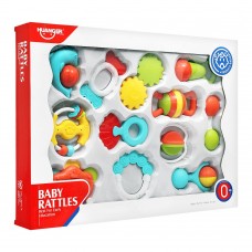 Huanger Baby Rettles, 12 Pieces, 0m+, HE0149