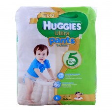 Huggies Ultra Pants For Boys, Large 9-14 KG, 44-Pack