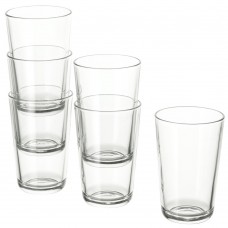 IKEA 365+ Clear Glass, 6 Piece Set, 70278358