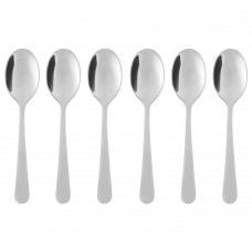 IKEA Dragon Coffee Spoon, 6 Piece Set, Stainless Steel, 50091762