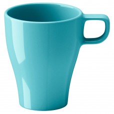 IKEA Fargrik Mug, Turquoise, 8.5oz/250m, 50234803