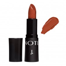 J. Note Rich Color Lipstick, 07 Hot Cocoa, With Argan Oil + Butter