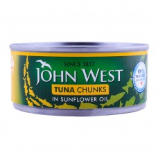 John West Tuna Chunks Sunflower Oil 145g