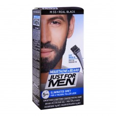 Just For Men Moustache & Beard Colour, M-55 Real Black