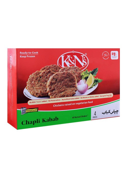 K&Ns Chicken Chapli Kabab 4-Pack