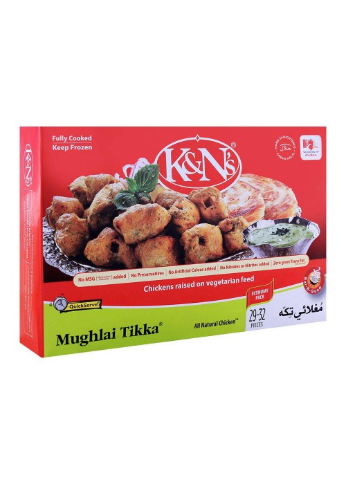 K&Ns Chicken Mughlai Tikka, 29-32 Pieces, Economy Pack