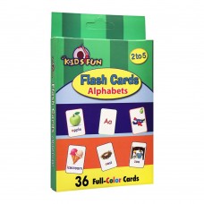 Kids Fun Alphabet Fun Flash Cards, 36-Count