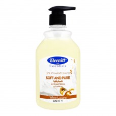 Kleenitt Essential White Luxuria Anti-Bacterial Liquid Hand Wash, 500ml