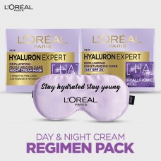 L'Oreal Hyaluron Expert Day & Night Cream Bundle Free Eye Mask