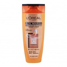 L'Oreal Paris 6 Oil Nourish Scalp + Hair Nourishing Shampoo, For All Hair Types, 175ml
