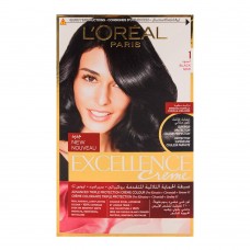 L'Oreal Paris Excellence Hair Color Black 1