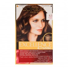 L'Oreal Paris Excellence Hair Color Golden Brown 43