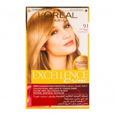 L'Oreal Paris Excellence Hair Color Very Light Ash Blond 9.1