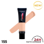 LOreal Paris Infallible 24H-Matte Cover Foundation, 155 Natural Rose