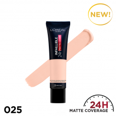 L'Oreal Paris Infallible 24H-Matte Cover Foundation, 25 Rose Ivory