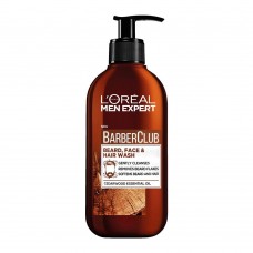 L'Oreal Paris Men Expert Barber Club Beard, Face & Hair Wash, Cedarwood Essential Oil, 200ml