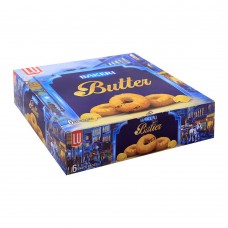 LU Bakeri Butter Cookies, 6 Snack Packs