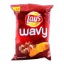 Lays Wavy BBQ Potato Chips 64g
