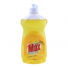 Lemon Max Dishwash Liquid, Lemon Fresh, 475ml