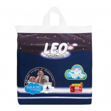 Leo Plus Soft & Dry Baby Diaper Medium No. 3, 4-9Kg, 88-Pack