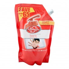 Lifebuoy Total 10 Hand Wash Pouch Refill, 450ml