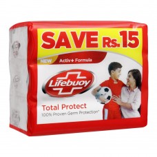 Lifebuoy Total Protect Soap, Value Pack, 3x112g