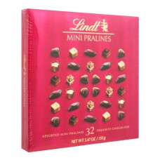 Lindt Mini Pralines Chocolate, Pink, 155g