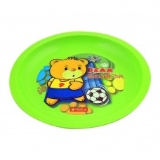 Lion Star Emily Kids Dinning Plate, 03, Green, MW-53